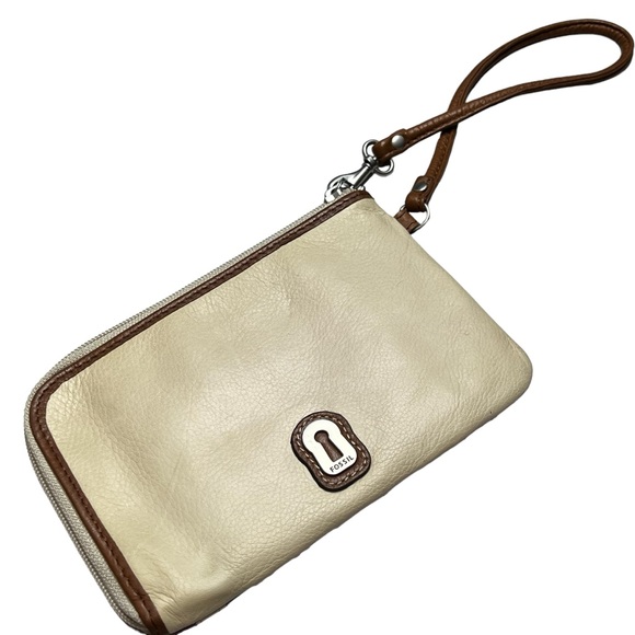 Fossil Vintage‎ patchwork leather wristlet with cardholders - Picture 5 of 7